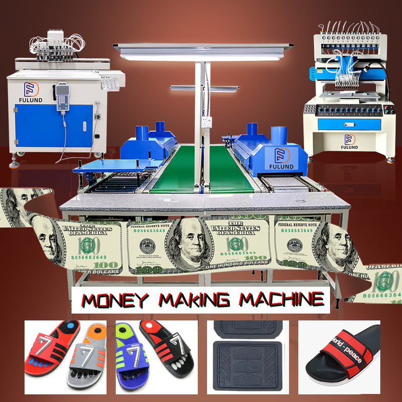 TPR plastic PU shoe sole footwear PVC shoe injection molding machine pvc sandal making machine car mat production line