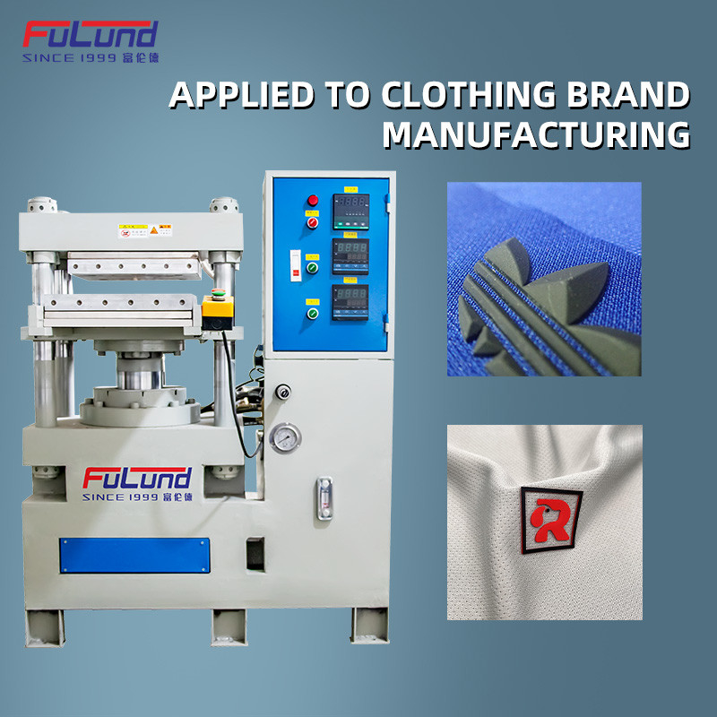 Clothing Silicone Products Making Machine For Rubber Flat Vulcanizing