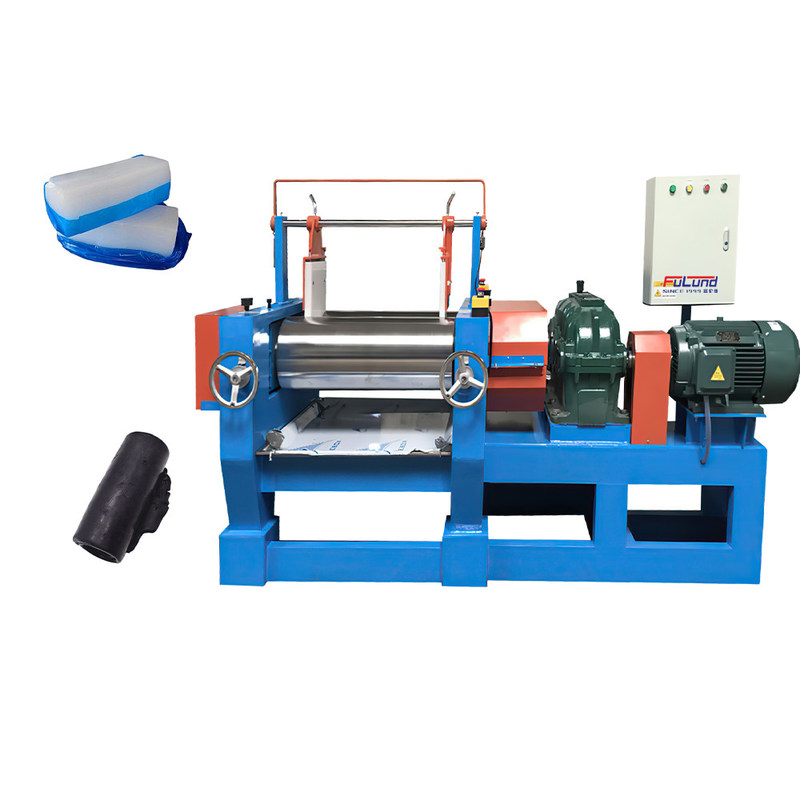 Manufacturer  solid silicone equipment Open Rubber Mixing Machine Lab Rubber Mixer Lab Open Type Mixing