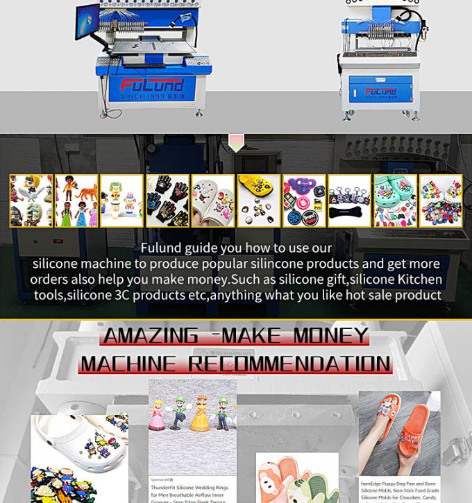 máquina plástica automática llena de la inyección