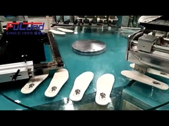 Multi Station Screen Printing Machine Rotary Table For Vans New Balance Puma